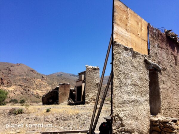 Visited a film location of Exodus Gods and Kings in Almeria, Spain.