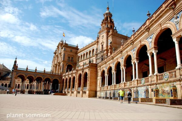 Visited a film location of Lawrence of Arabia in Sevilla, Spain.