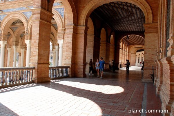 Visited a film location of Lawrence of Arabia in Sevilla, Spain.