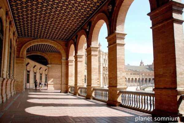 Visited a film location of Lawrence of Arabia in Sevilla, Spain.