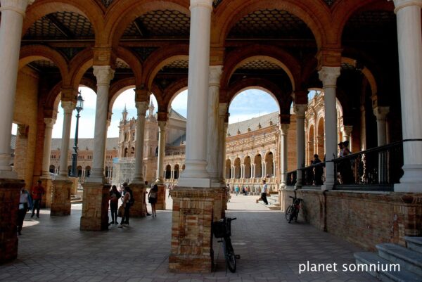 Visited a film location of Lawrence of Arabia in Sevilla, Spain.