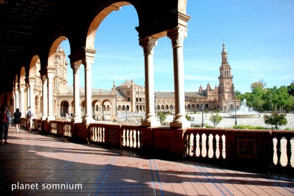 Visited a film location of Lawrence of Arabia in Sevilla, Spain.