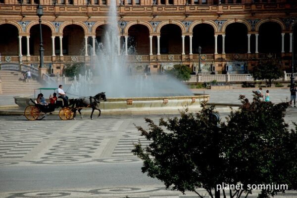 Visited a film location of Lawrence of Arabia in Sevilla, Spain.