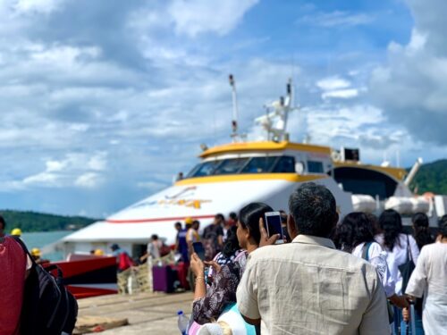 Andaman Islands, Havelock, Jetty