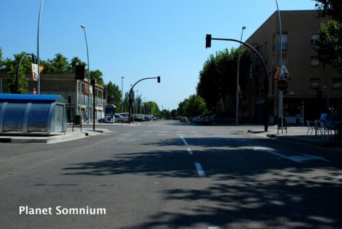 Visited Chrisitian Bale's film location of "The Machinist" in Barcelona, Spain.