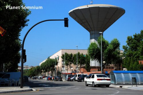 Visited Chrisitian Bale's film location of "The Machinist" in Barcelona, Spain.