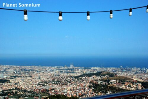 Visited Tibidabo Chrisitian Bale's film location of "The Machinist" in Barcelona, Spain.