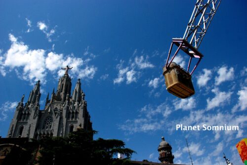 Visited Tibidabo Amusement Park as Chrisitian Bale's film location of "The Machinist" in Barcelona, Spain.