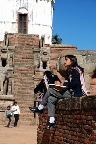 Bhaktapur, Nepal.