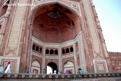 The fall, film location, India, Fatehpur Sikri