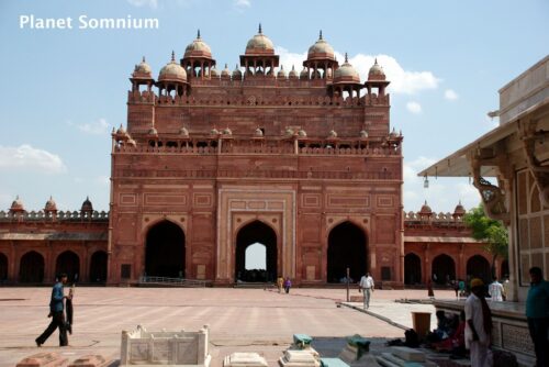 The fall, film location, India, Fatehpur Sikri