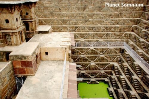 The fall, film location, India, Chand Baori