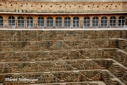 The fall, film location, India, Chand Baori