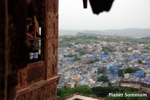 Film location of The fall in Jodhpur, India