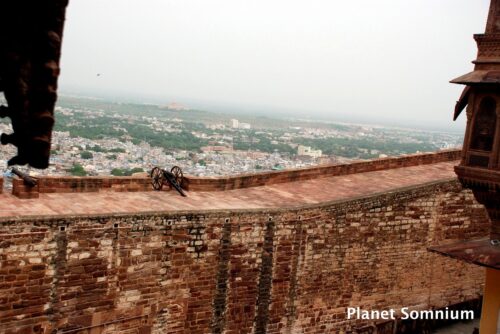 Film location of The fall in Jodhpur, India