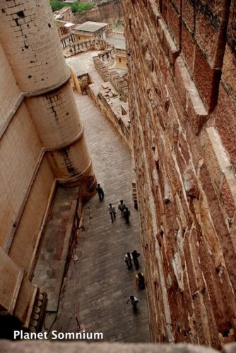 Film location of The fall in Jodhpur, India