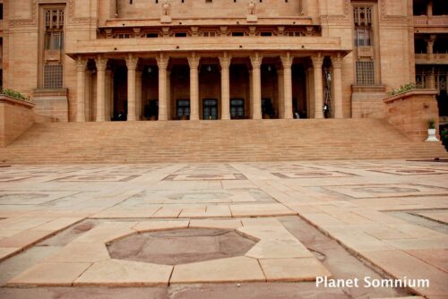 Film location of The fall in Jodhpur, India