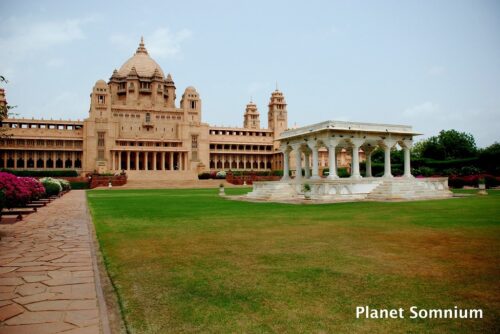 Film location of The fall in Jodhpur, India