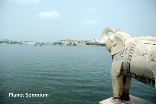 Film location of The fall in Udaipur, India