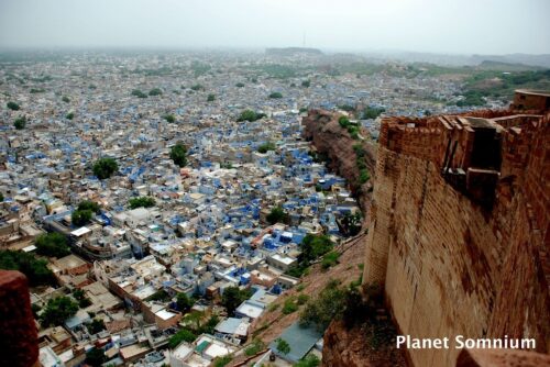 Film location of The fall in Jodpur, India