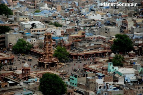 Film location of The fall in Jodpur, India