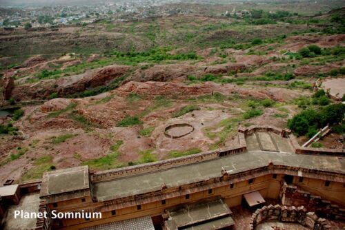 Visited the filming location of The Dark Knight Rises, Mehrangarh Fort in India