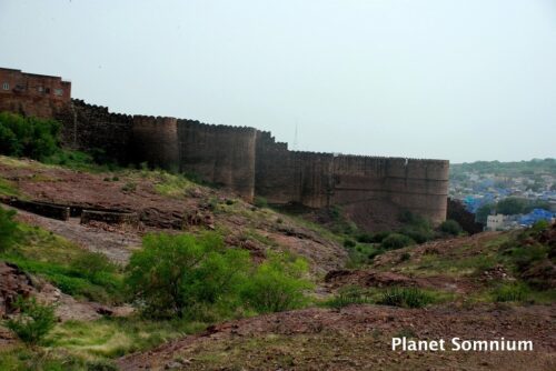 Visited the filming location of The Dark Knight Rises, Mehrangarh Fort in India
