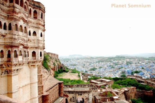 Visited the filming location of The Dark Knight Rises, Mehrangarh Fort in India