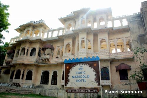 Visited the filming location of Exotic Marigold hotel, Ravla Khempur hotel in India