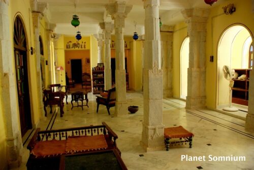 Visited the filming location of Exotic Marigold hotel, Ravla Khempur hotel in India