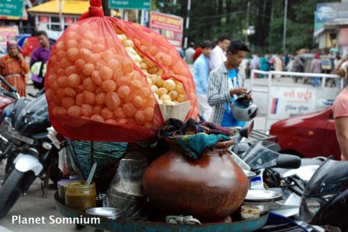 street pani puri.