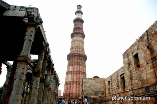 Visited film location of PK in Delhi.