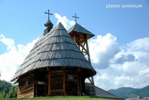 Visited Küstendorf also known as Drvengrad and Mećavnik made by a film director Emir Kusturica in Mokra Gora, Serbia