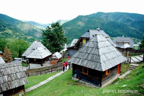 Visited Küstendorf also known as Drvengrad and Mećavnik made by a film director Emir Kusturica in Mokra Gora, Serbia