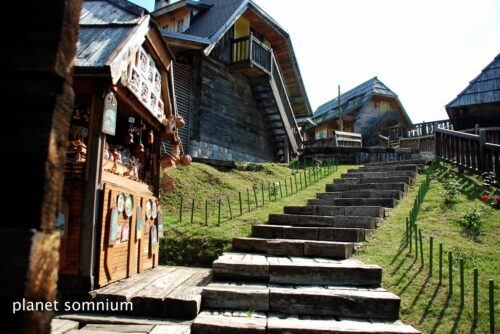 Visited Küstendorf also known as Drvengrad and Mećavnik made by a film director Emir Kusturica in Mokra Gora, Serbia