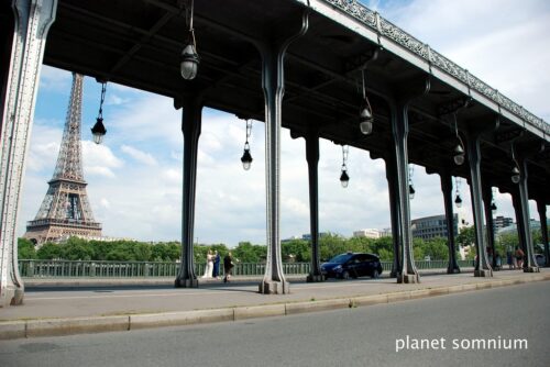 Visited a film location of "Inception" in Paris.