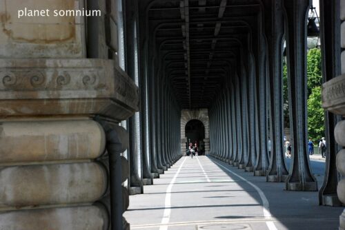 Visited a film location of "Inception" in Paris.