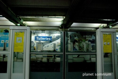 Visited Tuileries metro station as a film location of Paris, je t'aime