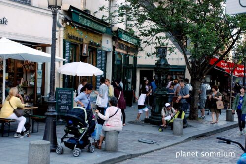 Visited a film location of "Before Sunset" in Paris.