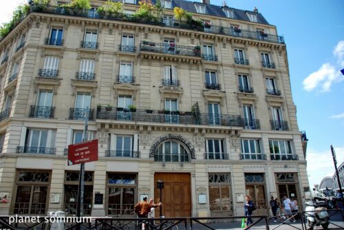 Visited a film location of Diva”in Paris