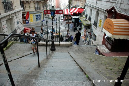 Visited a film location of "Le Fabuleux Destin d'Amelie Poulain” in Paris