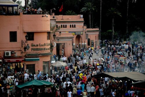 Morroco, Jemaa el-Fnaa, Marrakesh, film location, The way