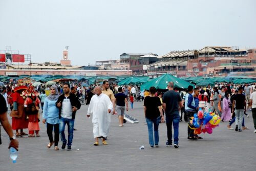 Morroco, Jemaa el-Fnaa, Marrakesh, film location, The way