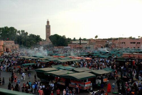 Morroco, Jemaa el-Fnaa, Marrakesh, film location, The way