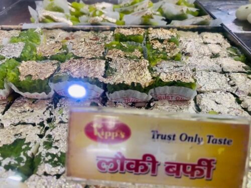 Visited the mithai shop in Bareilly after watching "Bareilly Ki Barfi".