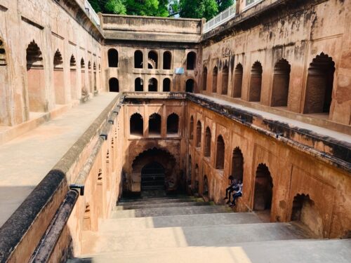 Stepwell in Bara Imambara, Lucknow