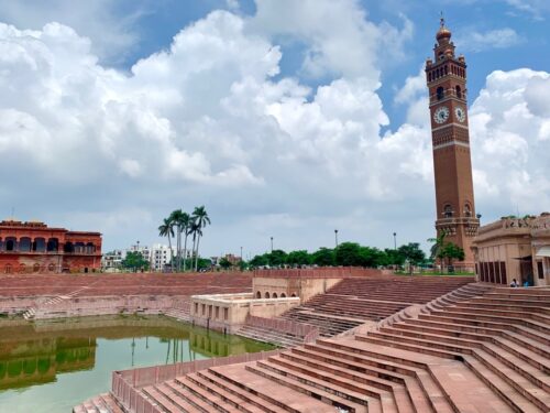 Hussainabad Clock Tower in Lucknow