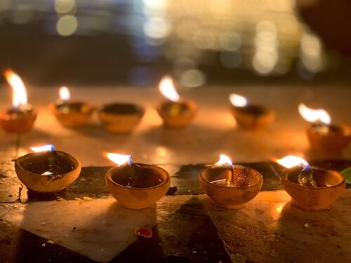 Diwali at golden temple in amritsar, 2019.