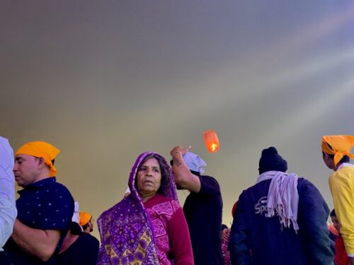 Diwali at golden temple in amritsar, 2019.