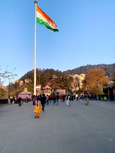Visited a film location of "3 idiots" in Shimla.